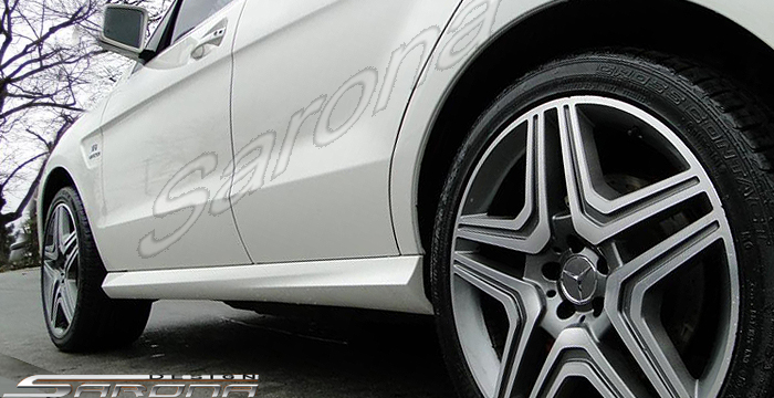 Custom Mercedes ML  SUV/SAV/Crossover Side Skirts (2012 - 2015) - $890.00 (Part #MB-061-SS)